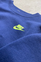 画像をギャラリービューアに読み込む, MADE IN USA 90&#39;S JUST DO IT SWEATSHIRT / NAVY [SIZE: M USED]
