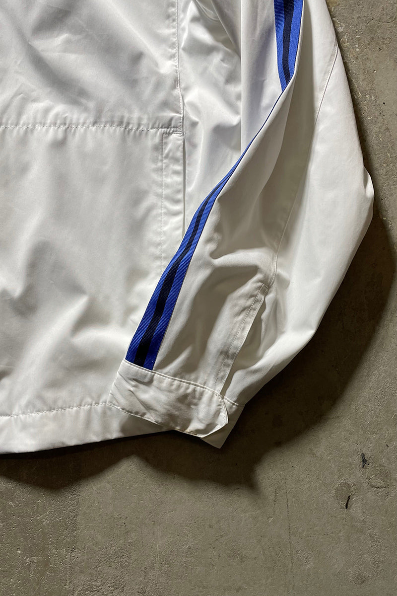90'S ARM LINE DOUBLE ZIP JACKET / WHITE [SIZE: L USED]
