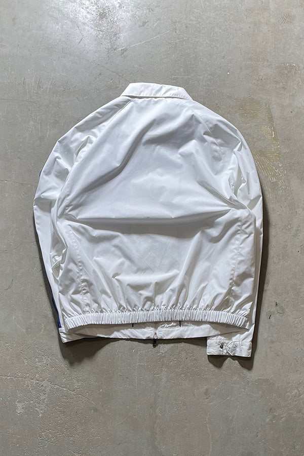 90'S ARM LINE DOUBLE ZIP JACKET / WHITE [SIZE: L USED]