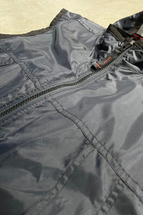 90'S NYLON VEST / NAVY [SIZE: S USED]