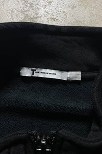 LOGO TRACK JACKET / BLACK [SIZE: L USED]