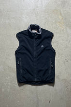 画像をギャラリービューアに読み込む, Y2K EARLY 00&#39;S FLEECE ZIP UP VEST / BLACK [SIZE: S USED]
