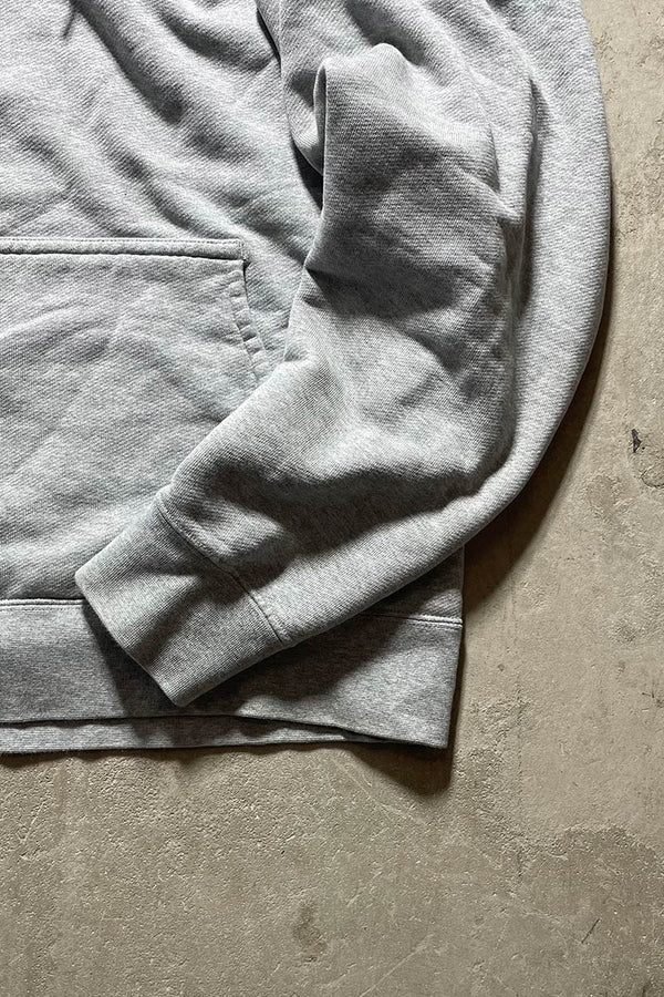 NIKE TENNIS LOGO SWEAT HOODIE / GREY [SIZE: M USED]