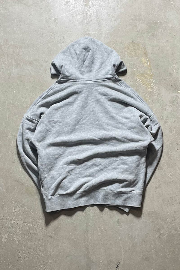 NIKE TENNIS LOGO SWEAT HOODIE / GREY [SIZE: M USED]