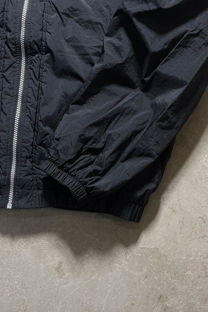 90'S HOODIE PUFF JACKET / BLACK [SIZE: S USED]