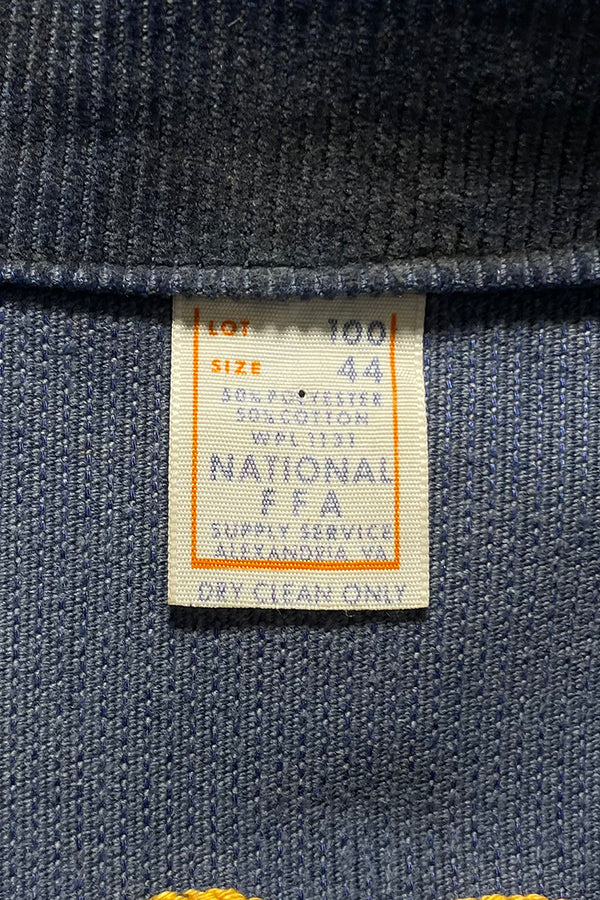 MADE IN USA 70'S FFA JACKET LOT100 MISCONSIN / NAVY [SIZE: 44 USED]