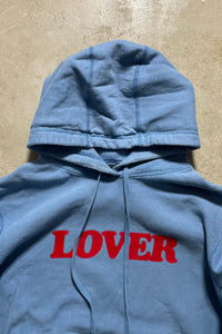 LOVER SWEAT HOODIE / BLUE [SIZE: XL USED]