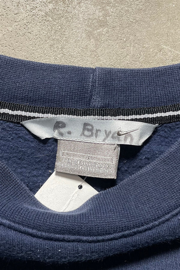 Y2K EARLY 00'S LOGO SWEATSHIRT / NAVY [SIZE: L USED]