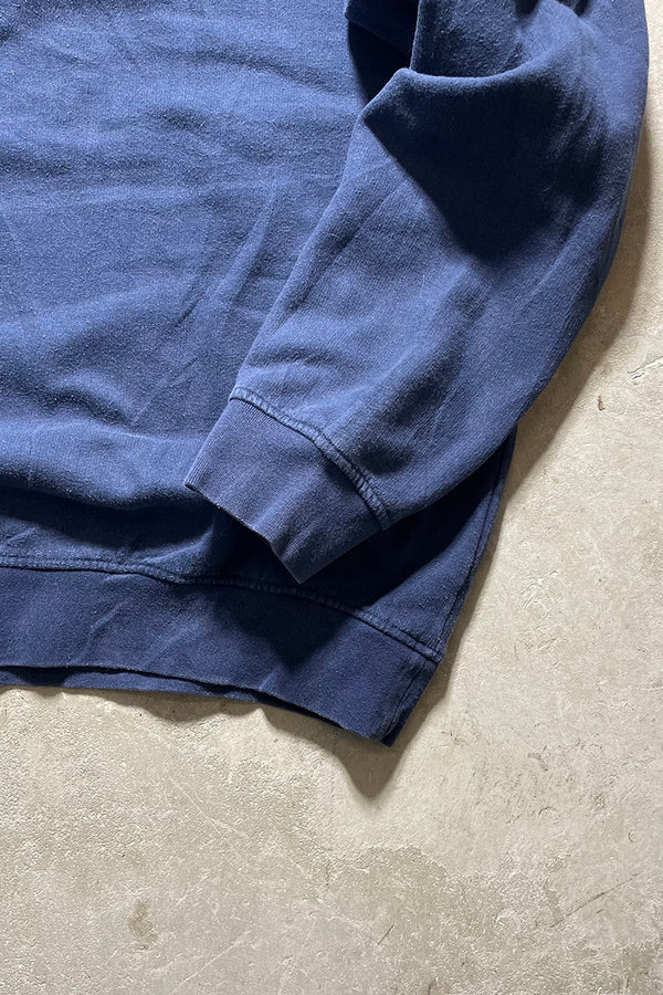 Y2K EARLY 00'S LOGO SWEATSHIRT / NAVY [SIZE: L USED]