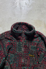 画像をギャラリービューアに読み込む, Y2K EARLY 00&#39;S HALF ZIP PULLOVER FLEECE JACKET / MULTI [SIZE: S USED]
