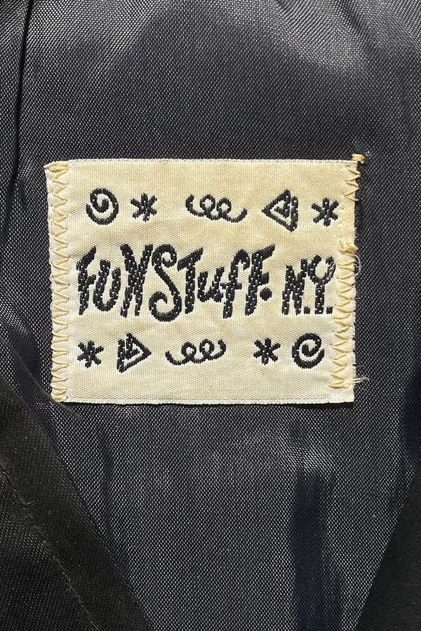 80'S BATMAN NYLON JACKET / BLACK [SIZE: M USED]