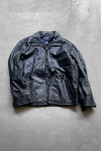 画像をギャラリービューアに読み込む, 90&#39;S ZIP UP LEATHER JACKET / BLACK [SIZE: M USED]
