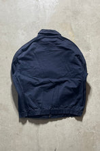 画像をギャラリービューアに読み込む, 90&#39;S COTTON ZIP UP JACKET / NAVY [SIZE: L USED]
