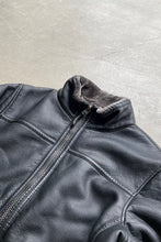 画像をギャラリービューアに読み込む, VEGAN LEATHER BOA JACKET / BLACK [SIZE: L USED]
