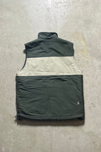 画像をギャラリービューアに読み込む, Y2K EARLY 00&#39;S REVERSIBLE VEST / GREEN [SIZE: L USED]
