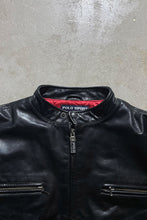 画像をギャラリービューアに読み込む, 90&#39;S SINGLE RIDER LEATHER JACKET / BLACK [SIZE: L USED]
