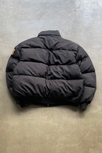 90'S ONE POINT LOGO DOWN JACKET  / BLACK [SIZE: L USED]