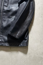 画像をギャラリービューアに読み込む, Y2K EARLY 00&#39;S LEATHER JACKET / BROWN [SIZE: M USED]

