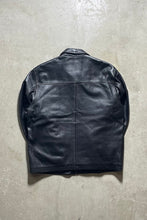 画像をギャラリービューアに読み込む, Y2K EARLY 00&#39;S LEATHER JACKET / BROWN [SIZE: M USED]
