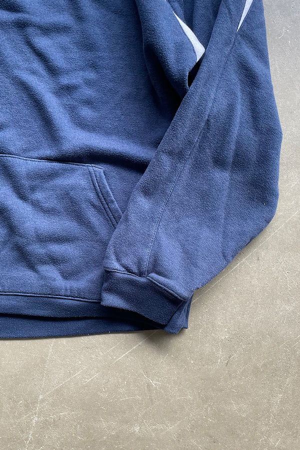 Y2K EARLY 00'S SWEAT HOODIE / NAVY [SIZE: XL USED]