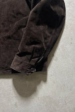 画像をギャラリービューアに読み込む, 90&#39;S ZIP UP SUEDE LEATHER JACKET / BROWN [SIZE: M USED]
