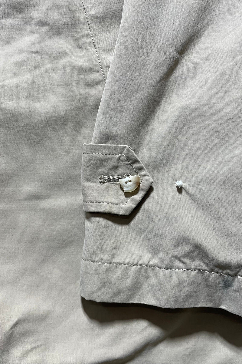90s Balmacaan Coat / Beige [Size: L Used]