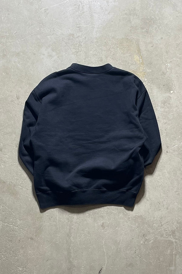 LOGO SWEATSHIRT / BLACK [SIZE: XS USED]
