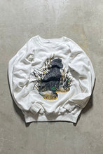 画像をギャラリービューアに読み込む, MADE IN USA 90&#39;S LABRADOR RETRIEVER ANIMAL SWEATSHIRT / WHITE [SIZE: XL USED]
