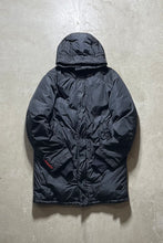 画像をギャラリービューアに読み込む, MADE IN ITALY Y2K EARLY 00&#39;S DOWN COAT / BLACK [SIZE: XL USED]
