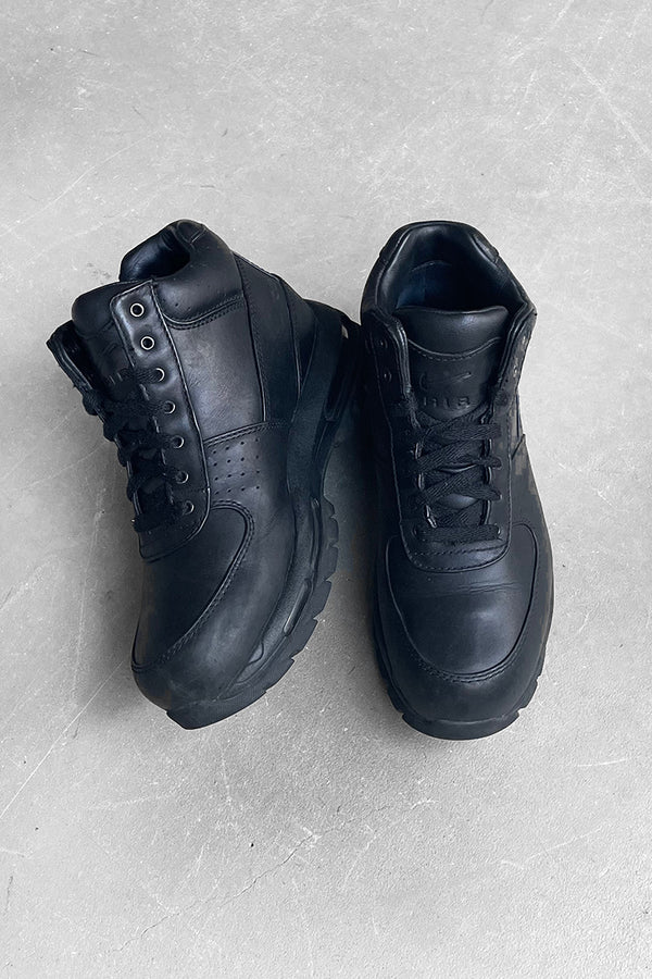 AIR MAX GOADOME LEATHER BOOTS / BLACK [SIZE: US9.5 (27.5cm) USED]