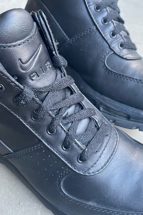 AIR MAX GOADOME LEATHER BOOTS / BLACK [SIZE: US9.5 (27.5cm) USED]