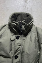 画像をギャラリービューアに読み込む, MADE IN ITALY 16AW NYLON ZIP UP DOWN COAT / KHAKI [SIZE: S USED]
