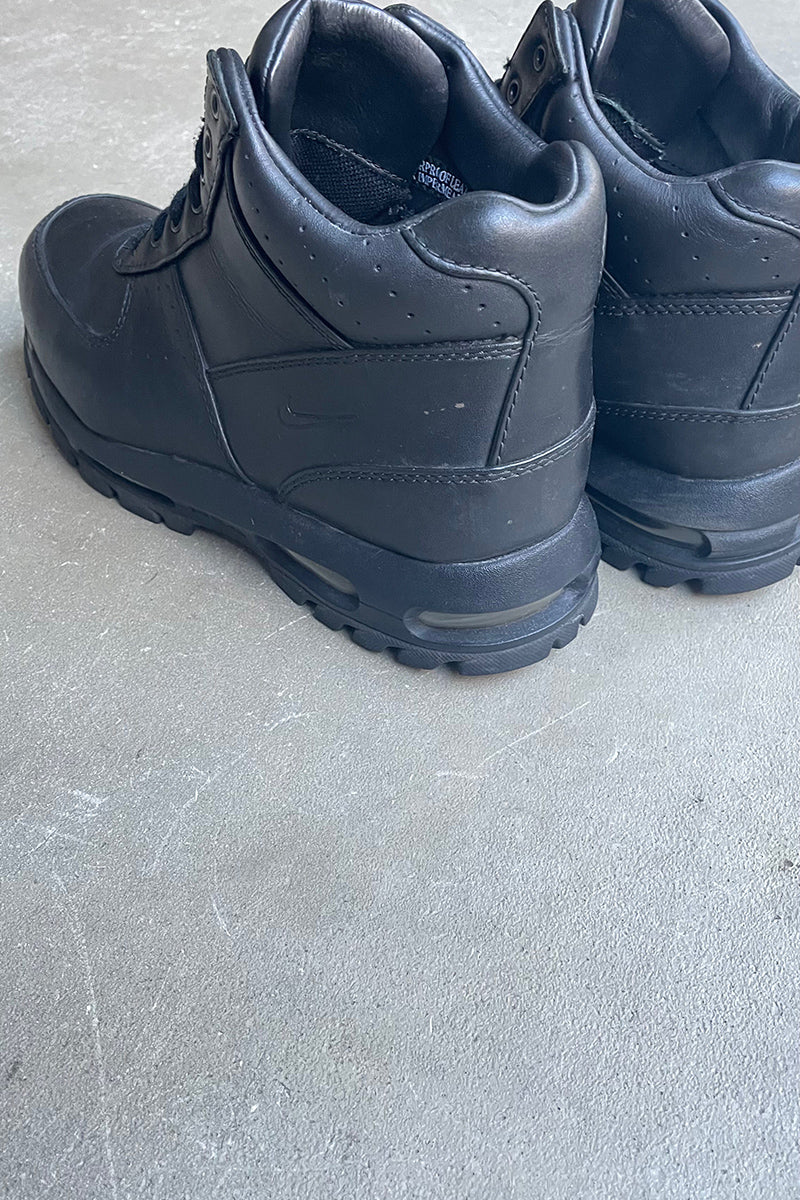 AIR MAX GOADOME LEATHER BOOTS / BLACK [SIZE: US9.5 (27.5cm) USED]