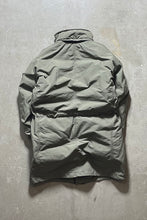 画像をギャラリービューアに読み込む, MADE IN ITALY 16AW NYLON ZIP UP DOWN COAT / KHAKI [SIZE: S USED]
