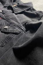 画像をギャラリービューアに読み込む, 3RD TYPE DENIM JACKET / BLACK [SIZE: M USED]
