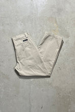 画像をギャラリービューアに読み込む, 90&#39;S SILVER TAB CHINO PANTS / BEIGE [SIZE: 30 USED]
