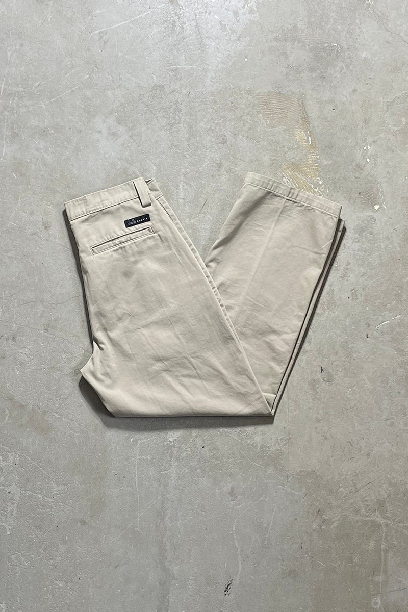 90'S SILVER TAB CHINO PANTS / BEIGE [SIZE: 30 USED]