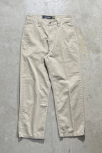 画像をギャラリービューアに読み込む, 90&#39;S SILVER TAB CHINO PANTS / BEIGE [SIZE: 30 USED]
