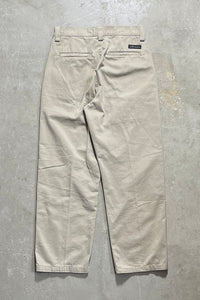 90'S SILVER TAB CHINO PANTS / BEIGE [SIZE: 30 USED]