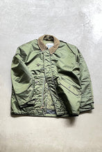 画像をギャラリービューアに読み込む, 85&#39;S A-2 NYLON DECK JACKET / OLIVE［SIZE: S USED]
