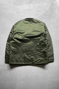 85'S A-2 NYLON DECK JACKET / OLIVE［SIZE: S USED]