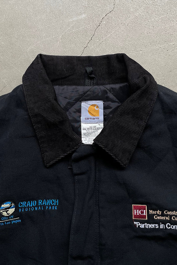 MADE IN MEXICO 09'S ADVERTISING TRADITIONAL JACKET / BLACK [ SIZE: 48 USED ]