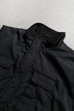 画像をギャラリービューアに読み込む, 90&#39;S NYLON CARGO VEST W/FLEECE LINER / BLACK [SIZE: L]
