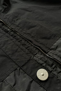 TWO TONE TELA & DAVID LIGHT-TC HOODED JACKET / BLACK [SIZE: M DEADSTOCK/NOS]