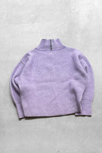 画像をギャラリービューアに読み込む, LAMBS WOOL TURTLE NECK KNIT SWEATER / PURPLE [SIZE: M USED]
