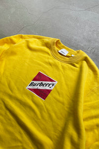 21SS PULLOVER GRAPHIC LOGO PRINT SWEATSHIRT / YELLOW [SIZE: M USED]