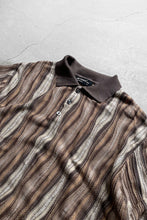 画像をギャラリービューアに読み込む, MADE IN USA 90&#39;S 3D DESIGN KNIT PORO SHIRT / PATTERN [SIZE: L USED]
