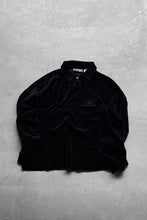 画像をギャラリービューアに読み込む, MADE IN ITALY CLASSIC V2 L/S VELOUR SHIRT / BLACK [SIZE: XL USED]
