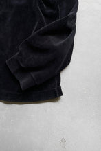 画像をギャラリービューアに読み込む, MADE IN ITALY CLASSIC V2 L/S VELOUR SHIRT / BLACK [SIZE: XL USED]
