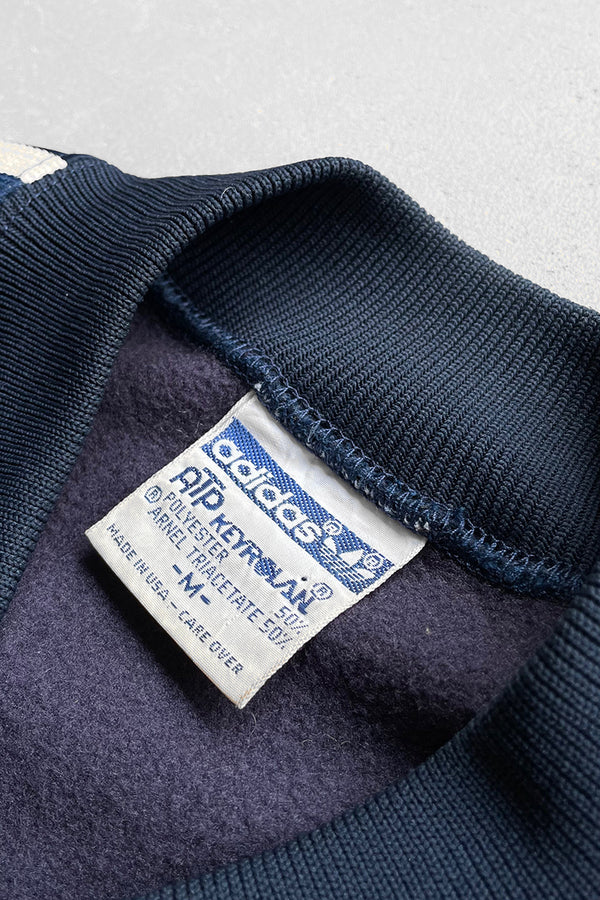 MADE IN USA 70'S ATP KEYROLAN TRACK JACKET  / NAVY [SIZE: M USED]